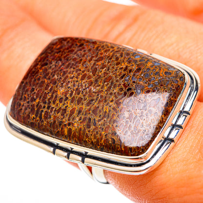 Dinosaur Bone Rings handcrafted by Ana Silver Co - RING108601