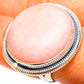 Pink Opal Rings handcrafted by Ana Silver Co - RING108605