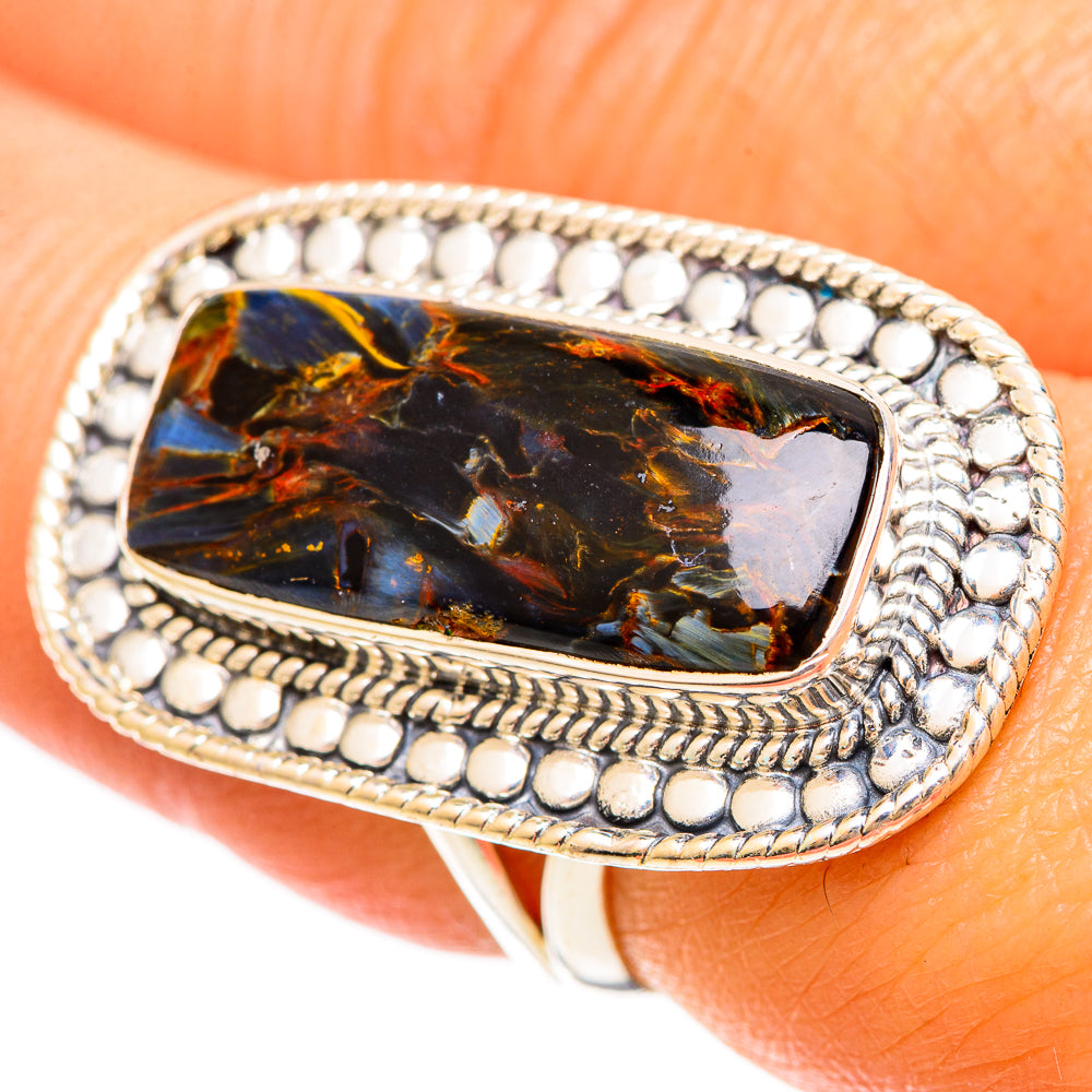 Pietersite Rings handcrafted by Ana Silver Co - RING108611