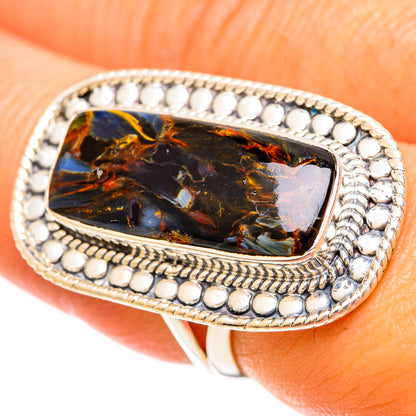 Pietersite Rings handcrafted by Ana Silver Co - RING108611