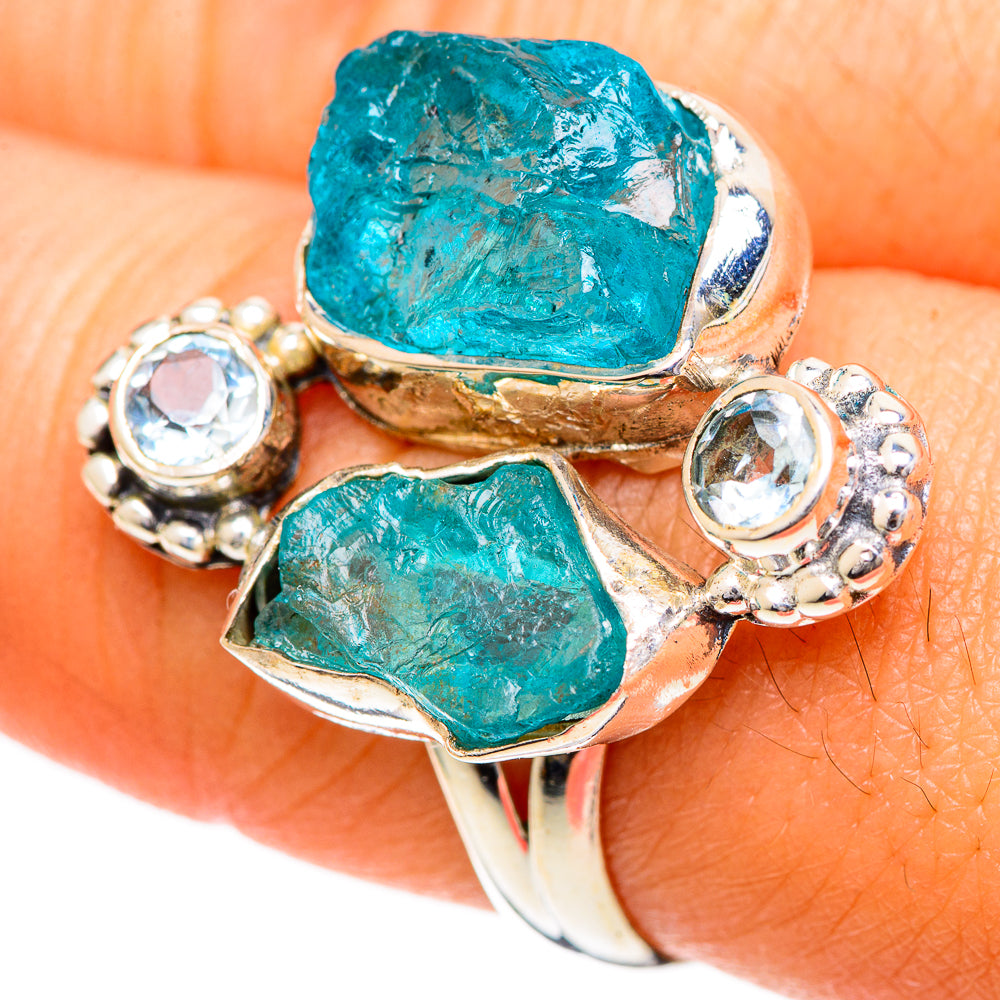 Apatite Rings handcrafted by Ana Silver Co - RING108631