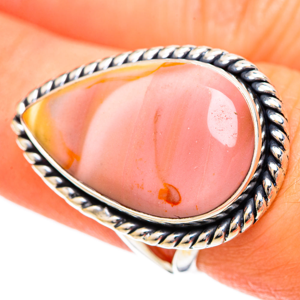 Mookaite Rings handcrafted by Ana Silver Co - RING108638