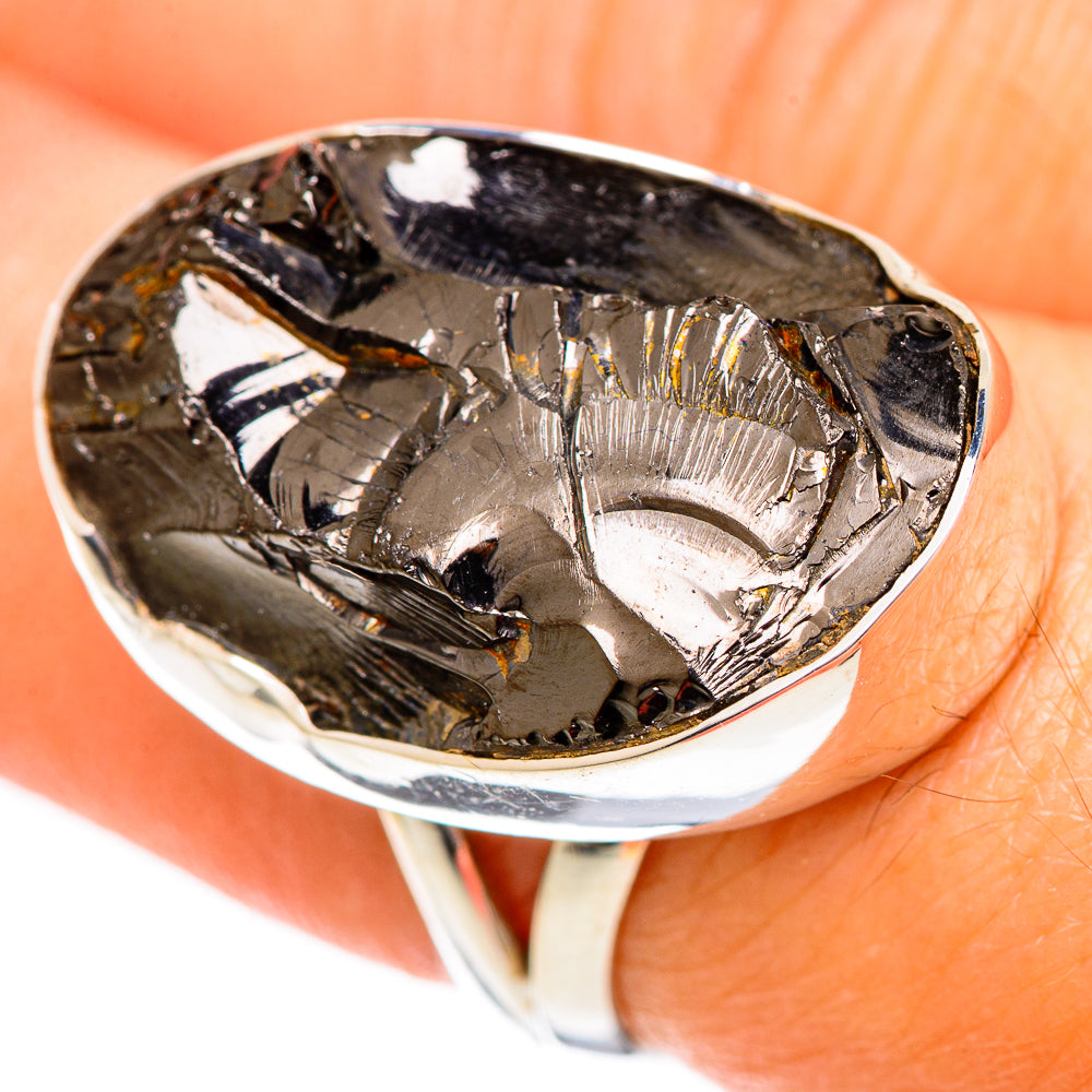 Shungite Rings handcrafted by Ana Silver Co - RING108650
