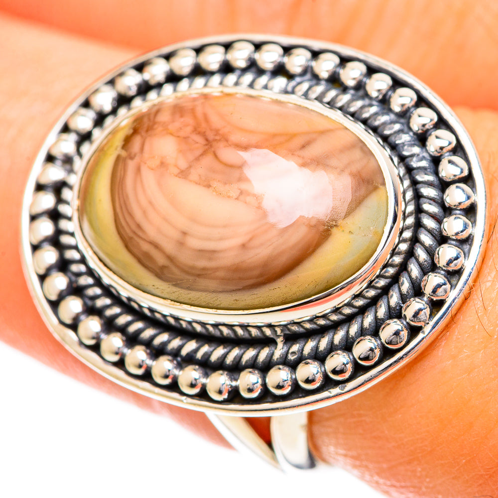 Polychrome Jasper Rings handcrafted by Ana Silver Co - RING108676