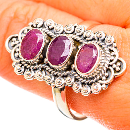 Ruby Rings handcrafted by Ana Silver Co - RING108679
