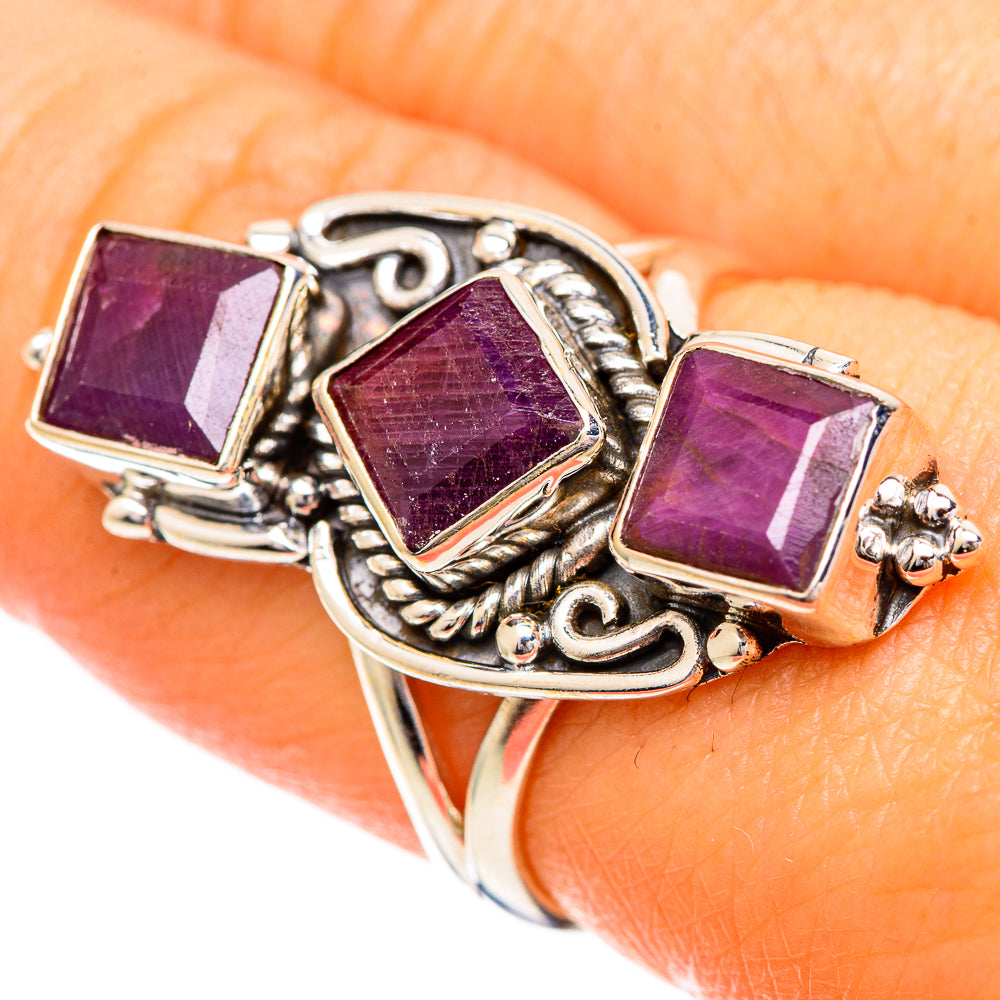 Ruby Rings handcrafted by Ana Silver Co - RING108680