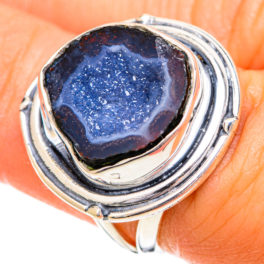 Occo Geode Rings handcrafted by Ana Silver Co - RING108686