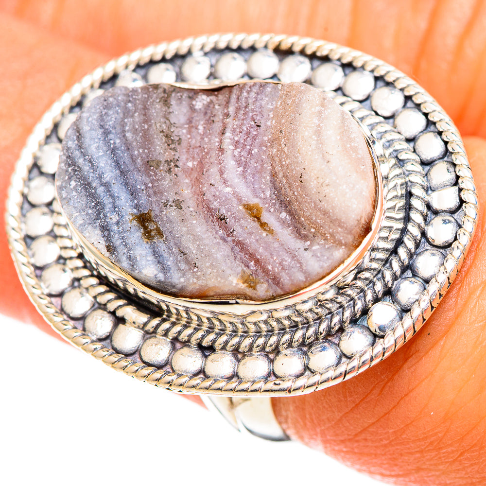 Desert Druzy Rings handcrafted by Ana Silver Co - RING108698