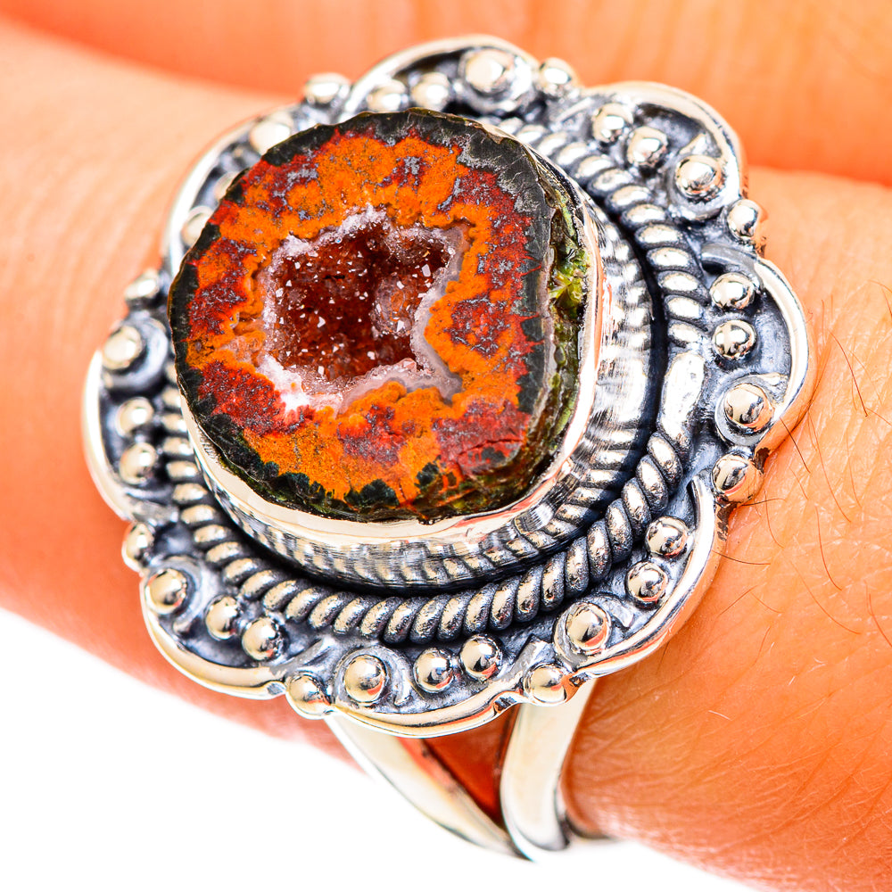 Occo Geode Rings handcrafted by Ana Silver Co - RING108713