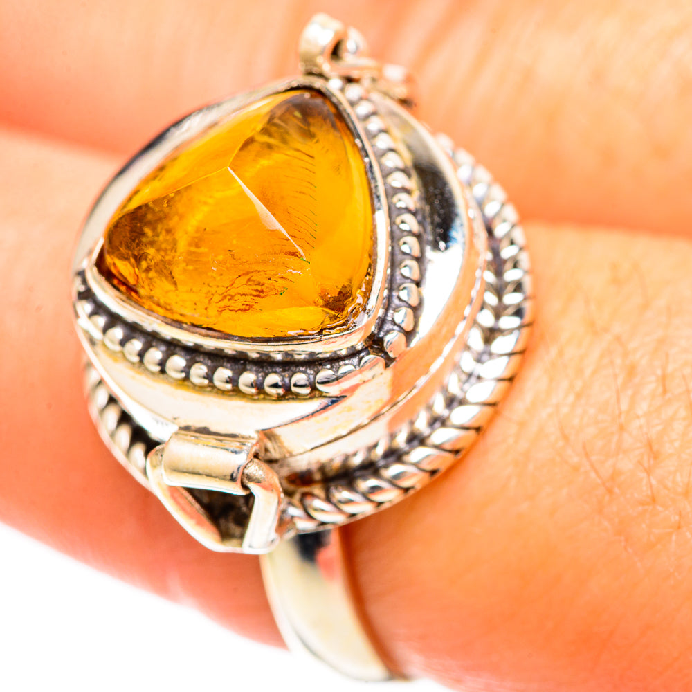 Citrine Rings handcrafted by Ana Silver Co - RING108714