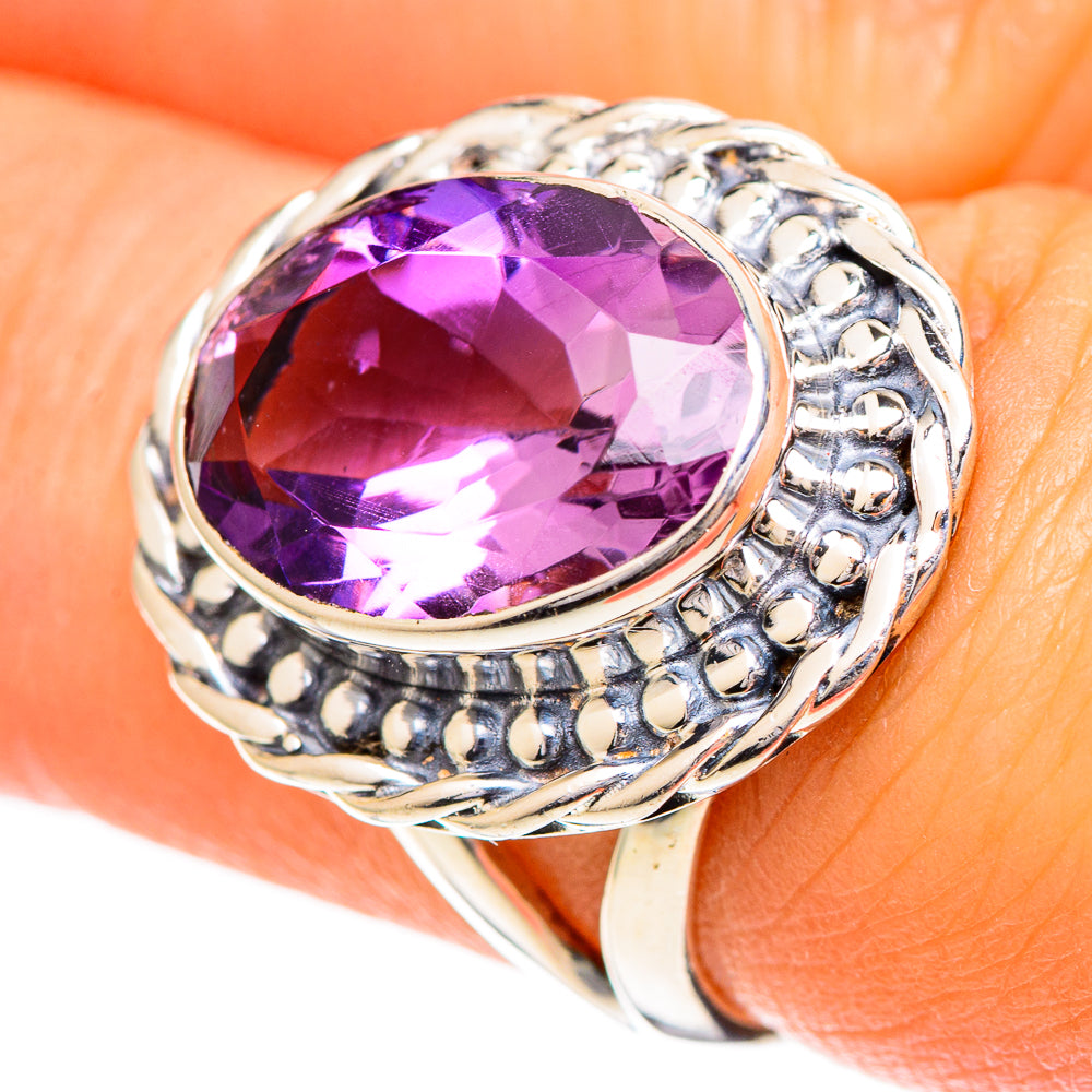 Amethyst Rings handcrafted by Ana Silver Co - RING108716
