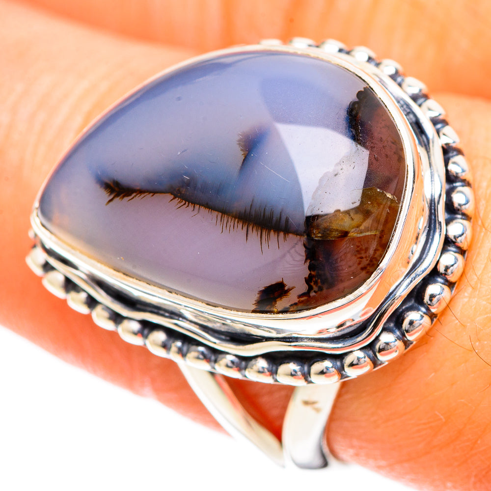 Montana Agate Rings handcrafted by Ana Silver Co - RING108726