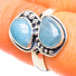 Aquamarine Rings handcrafted by Ana Silver Co - RING108737