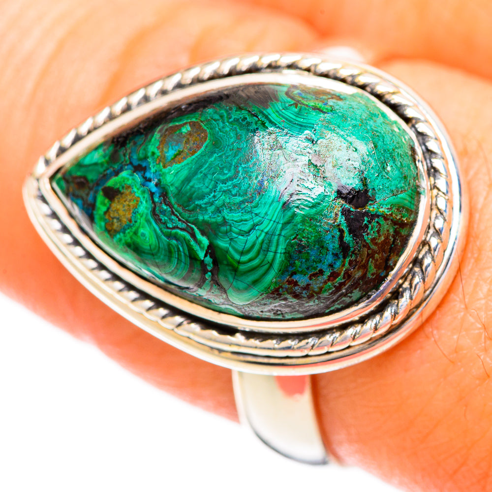 Shattuckite Rings handcrafted by Ana Silver Co - RING108741