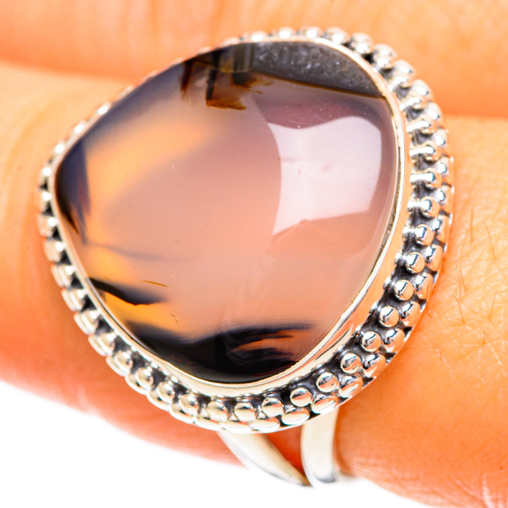 Montana Agate Rings handcrafted by Ana Silver Co - RING108756