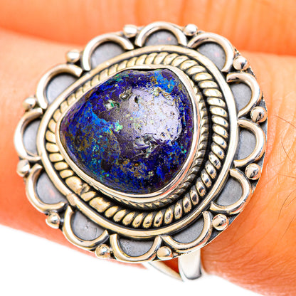 Shattuckite Rings handcrafted by Ana Silver Co - RING108790