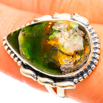 Rainforest Opal Rings handcrafted by Ana Silver Co - RING108798
