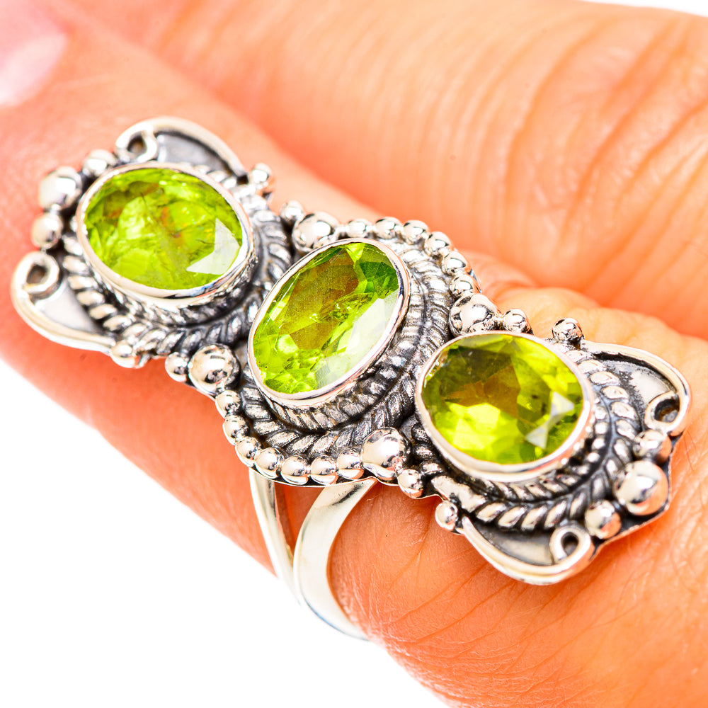 Peridot Rings handcrafted by Ana Silver Co - RING108831