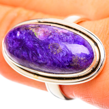 Charoite Rings handcrafted by Ana Silver Co - RING108847