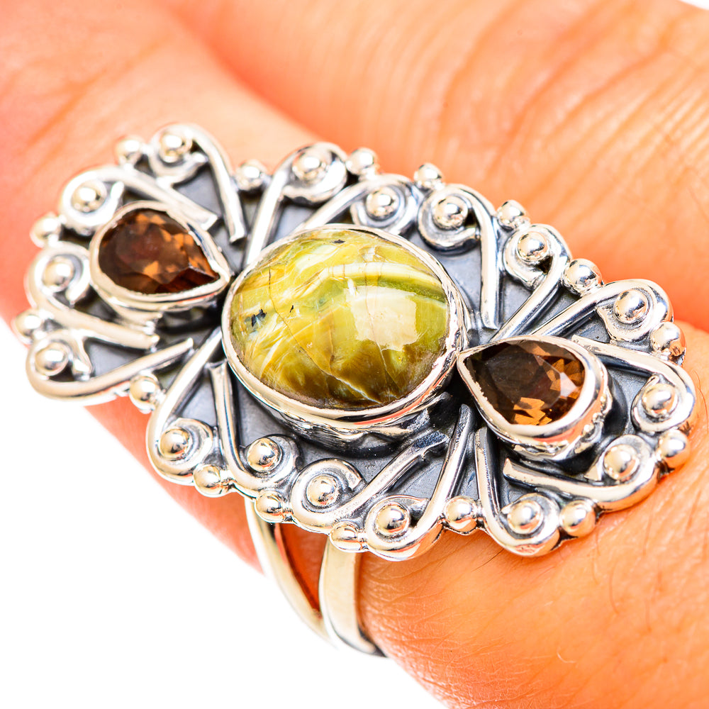 Rainforest Opal Rings handcrafted by Ana Silver Co - RING108859