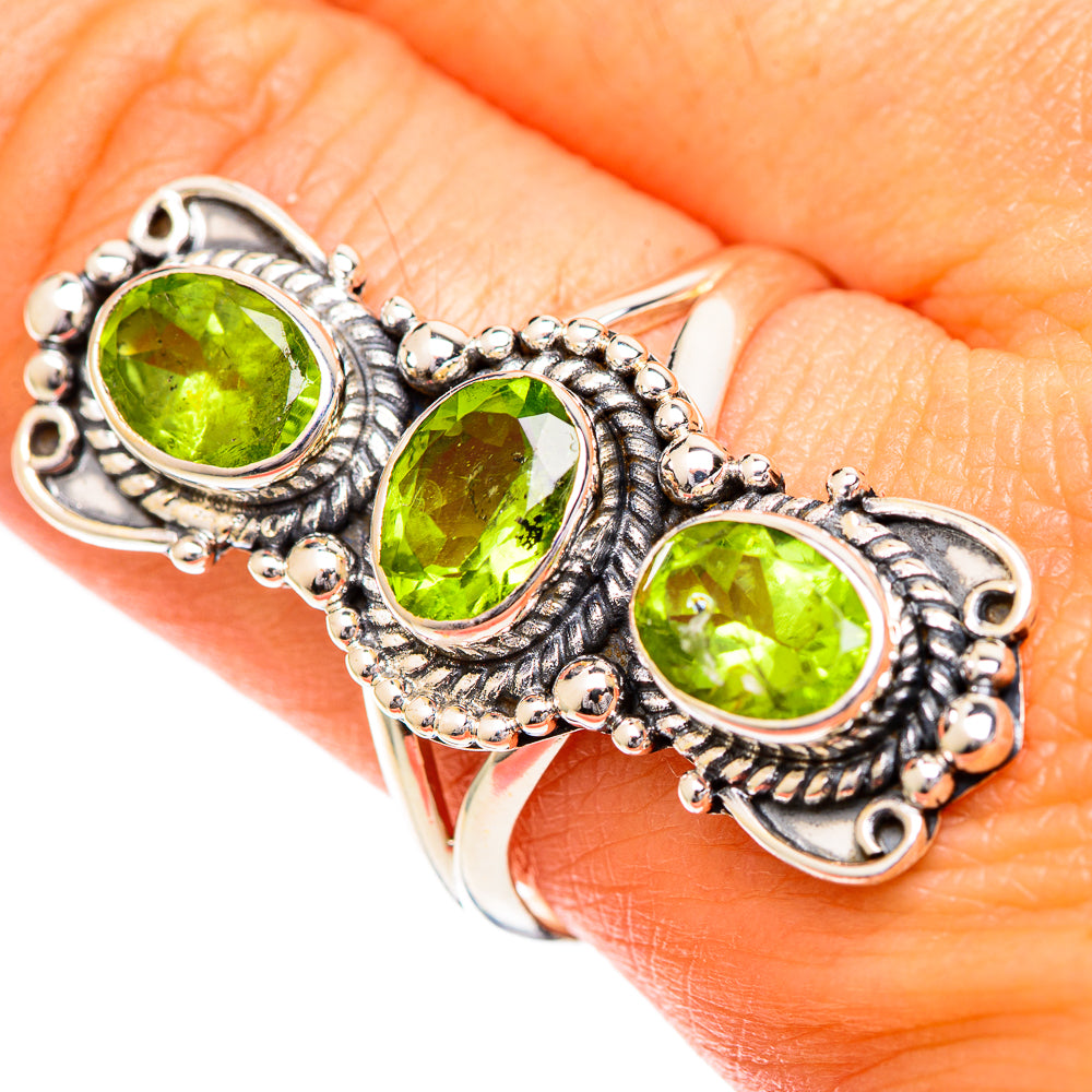 Peridot Rings handcrafted by Ana Silver Co - RING108871
