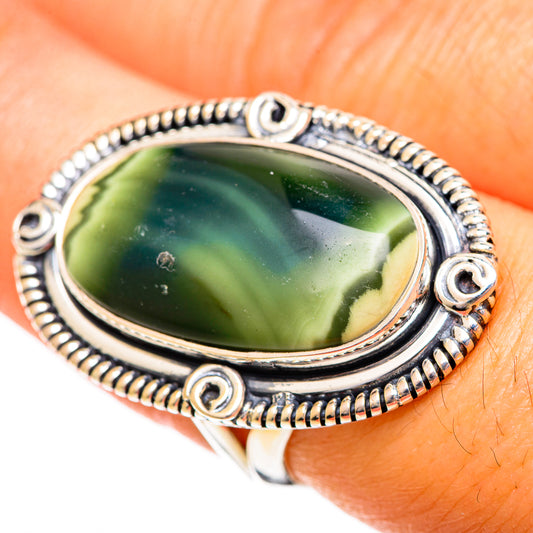 Polychrome Jasper Rings handcrafted by Ana Silver Co - RING108872