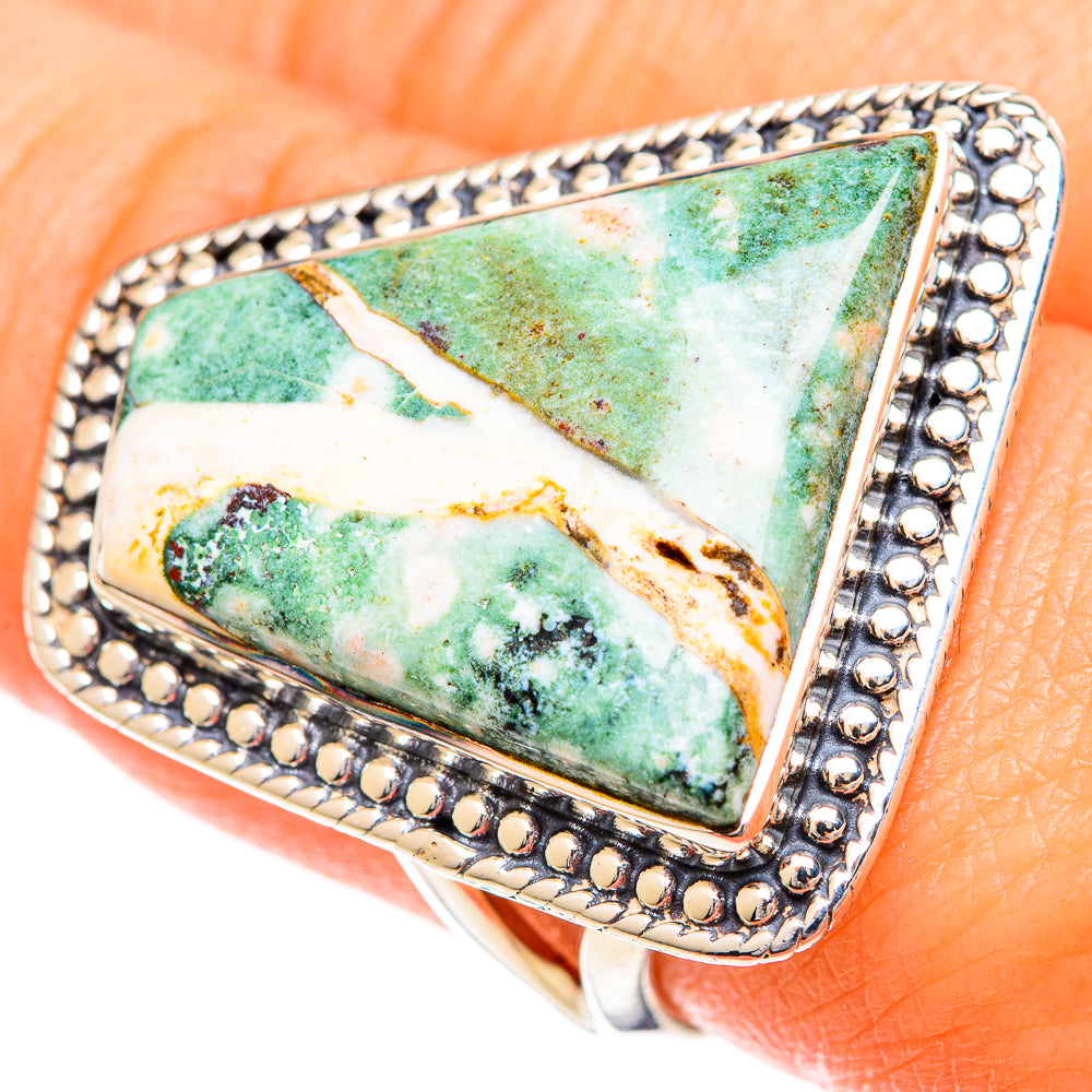Ocean Jasper Rings handcrafted by Ana Silver Co - RING108873