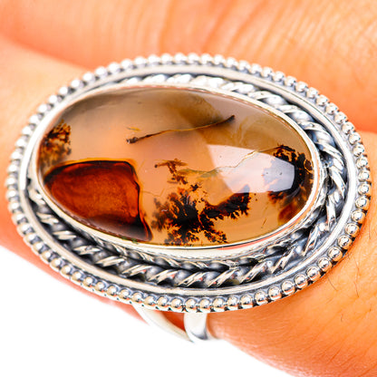 Montana Agate Rings handcrafted by Ana Silver Co - RING108876