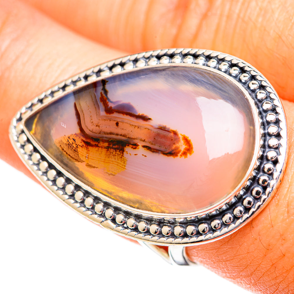 Montana Agate Rings handcrafted by Ana Silver Co - RING108880