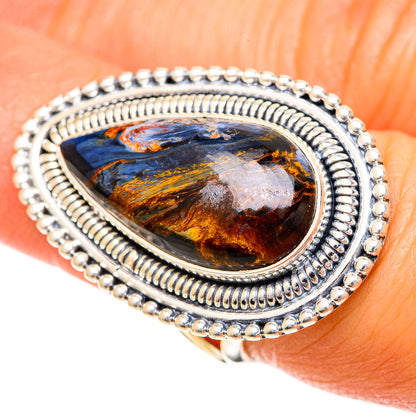 Pietersite Rings handcrafted by Ana Silver Co - RING108888