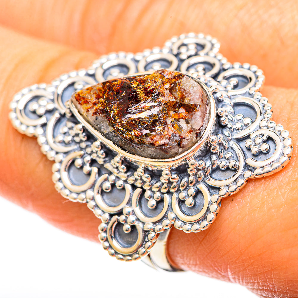Astrophyllite Rings handcrafted by Ana Silver Co - RING108915