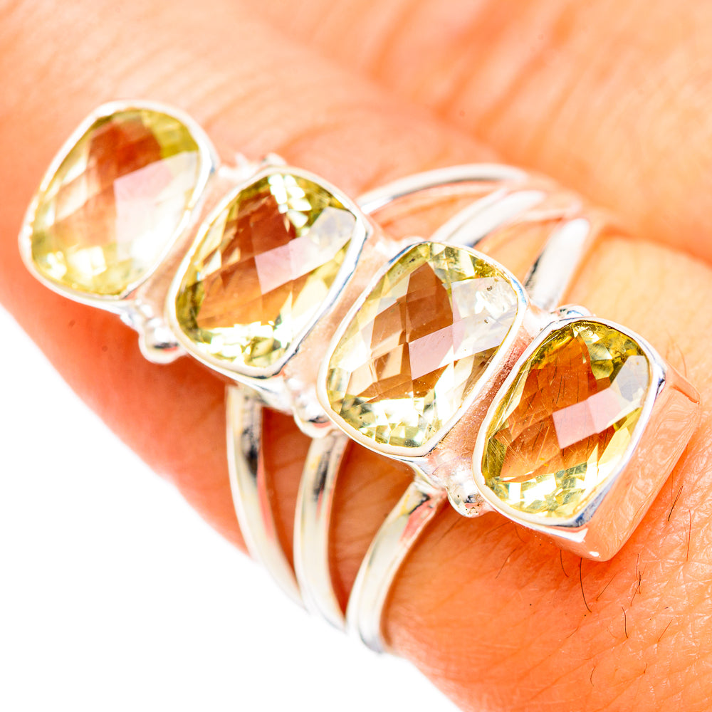 Citrine Rings handcrafted by Ana Silver Co - RING108922