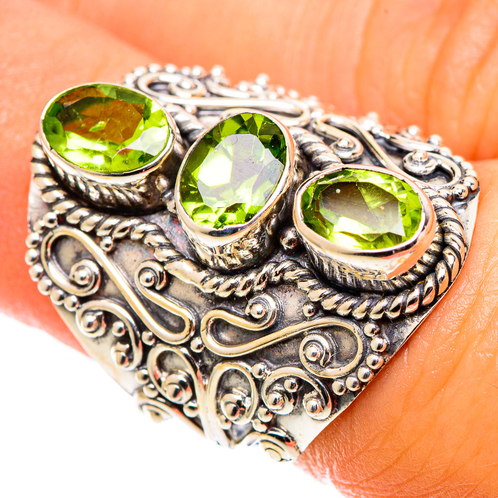 Peridot Rings handcrafted by Ana Silver Co - RING108934