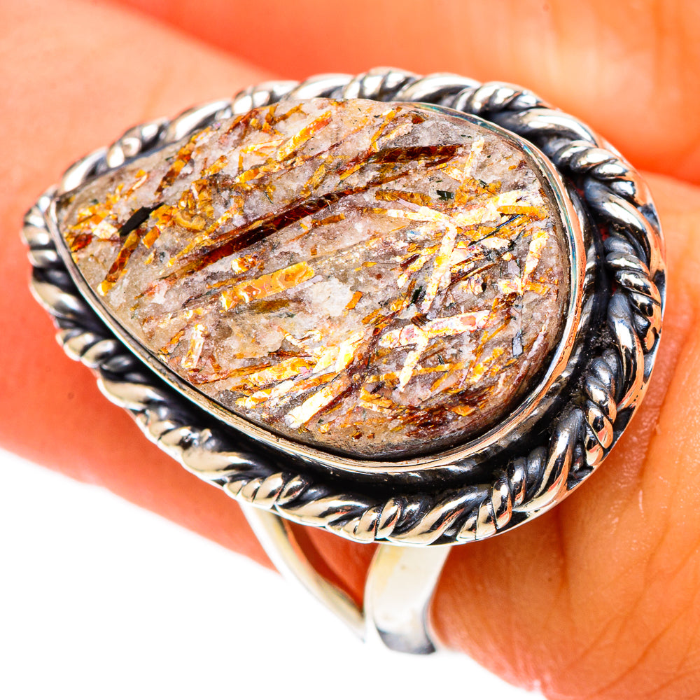 Astrophyllite Rings handcrafted by Ana Silver Co - RING108935