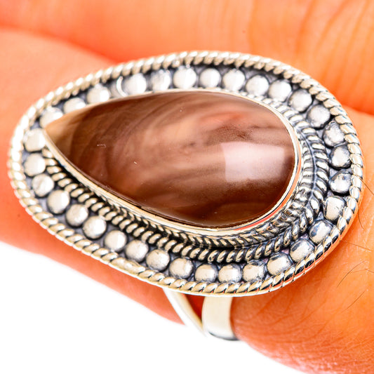 Imperial Jasper Rings handcrafted by Ana Silver Co - RING108936