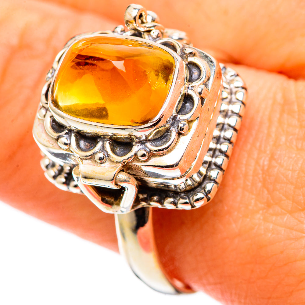 Citrine Rings handcrafted by Ana Silver Co - RING108939