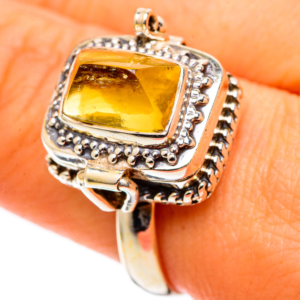 Citrine Rings handcrafted by Ana Silver Co - RING108940