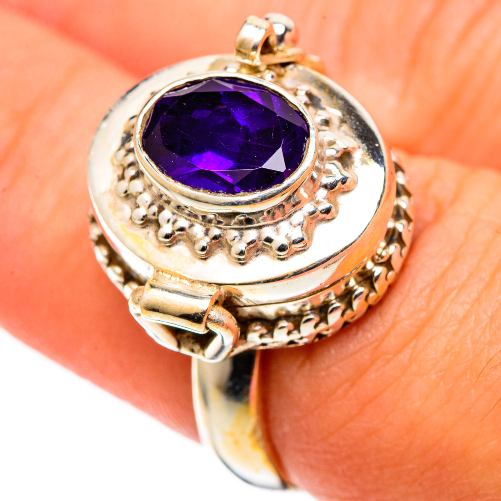 Amethyst Rings handcrafted by Ana Silver Co - RING108944