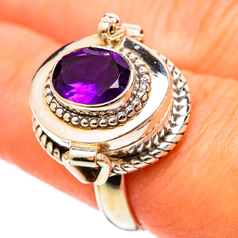 Amethyst Rings handcrafted by Ana Silver Co - RING108946