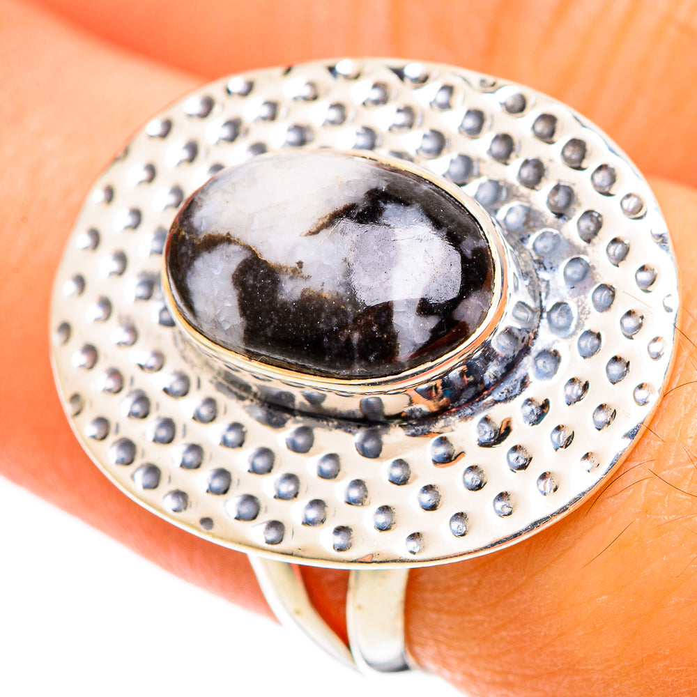 Pinolith Jasper Rings handcrafted by Ana Silver Co - RING108948