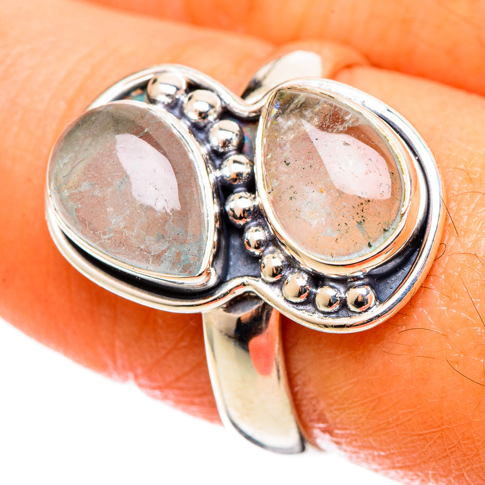 Aquamarine Rings handcrafted by Ana Silver Co - RING108956