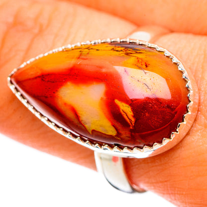 Mookaite Rings handcrafted by Ana Silver Co - RING108967