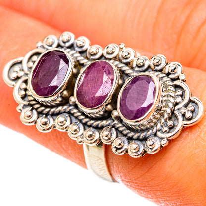 Ruby Rings handcrafted by Ana Silver Co - RING108971