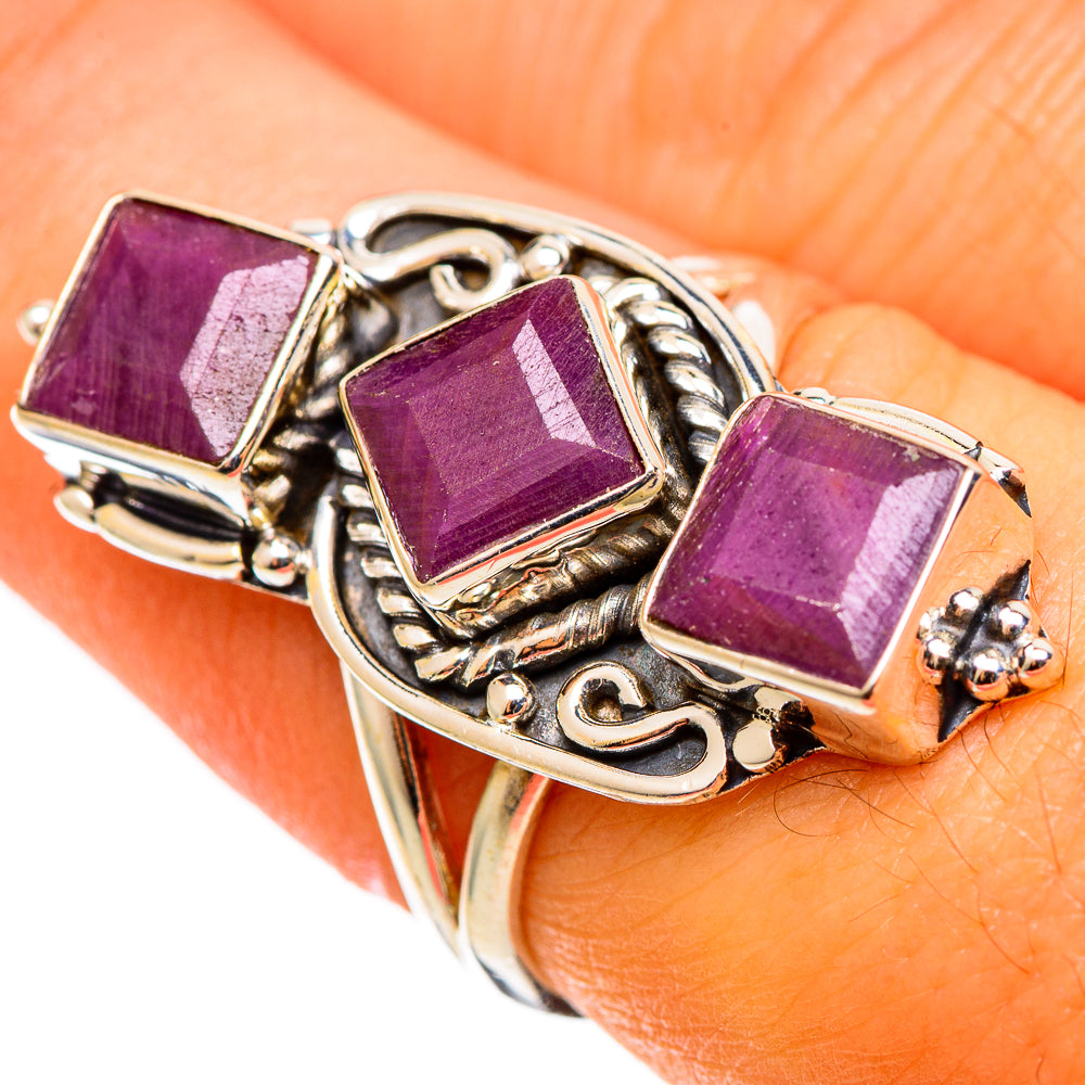 Ruby Rings handcrafted by Ana Silver Co - RING108972
