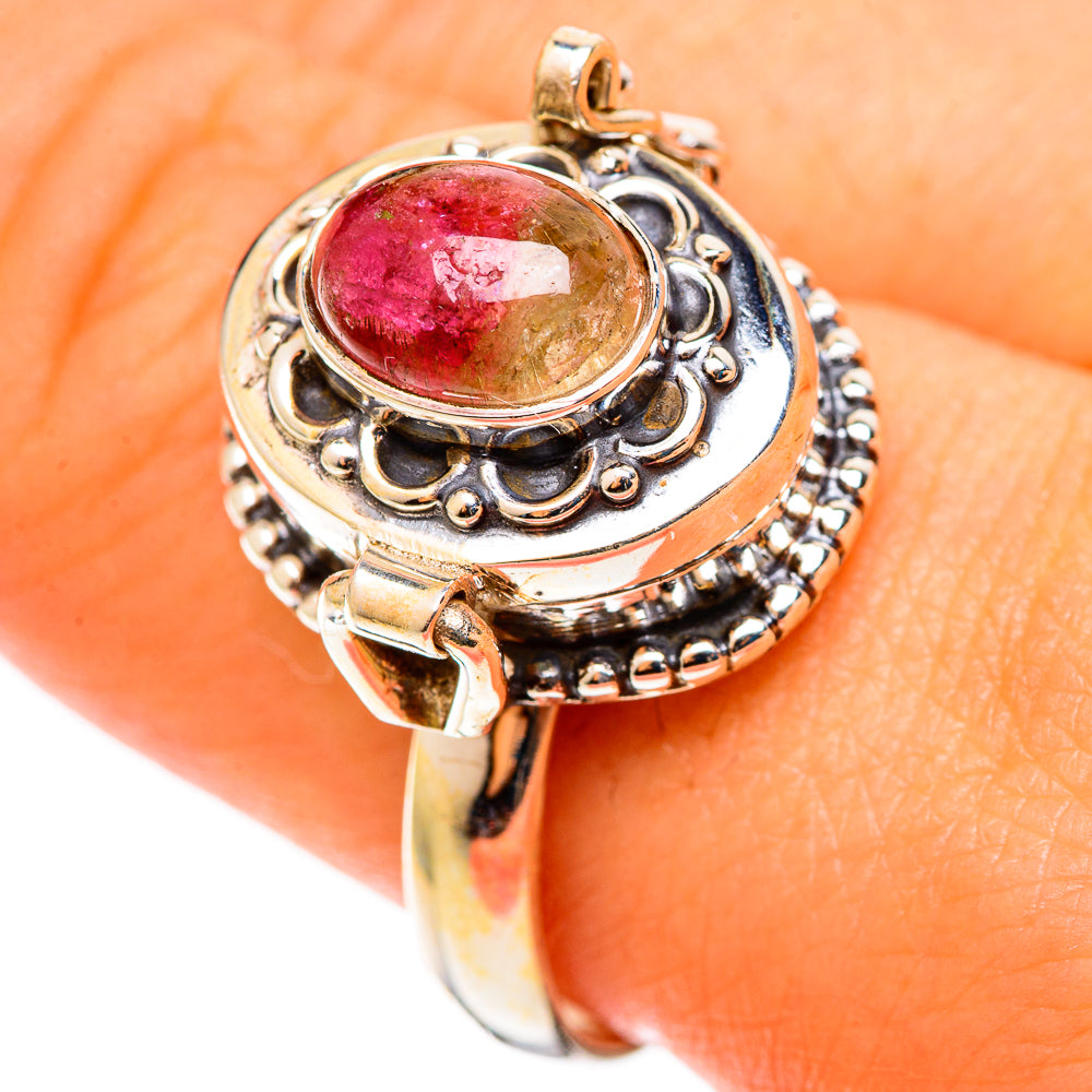 Pink Tourmaline Rings handcrafted by Ana Silver Co - RING108983