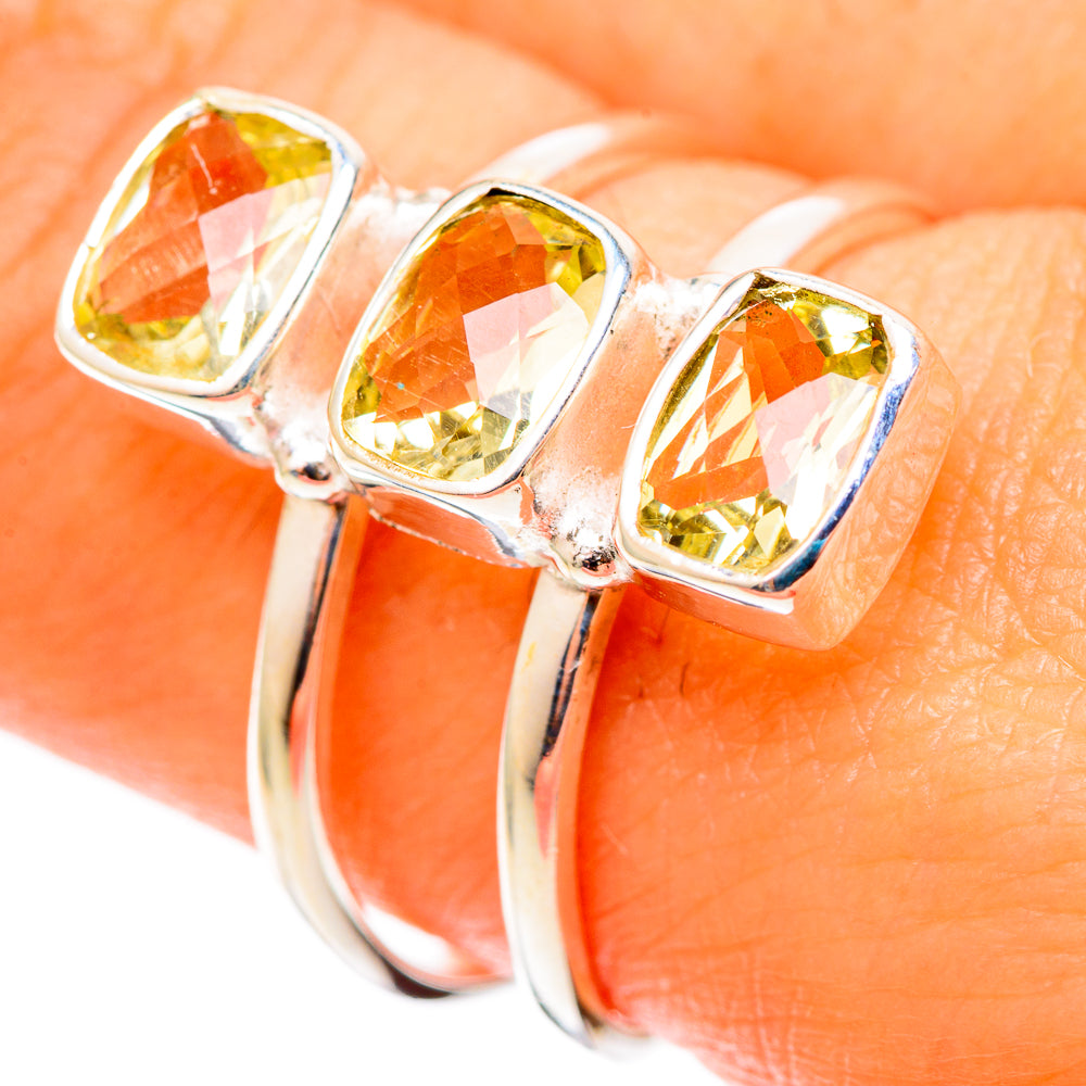 Citrine Rings handcrafted by Ana Silver Co - RING108986