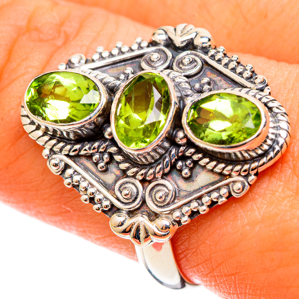 Peridot Rings handcrafted by Ana Silver Co - RING108996