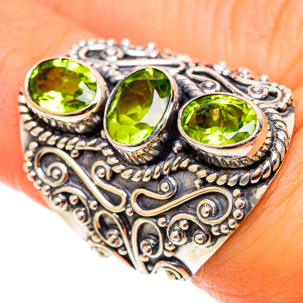 Peridot Rings handcrafted by Ana Silver Co - RING108997