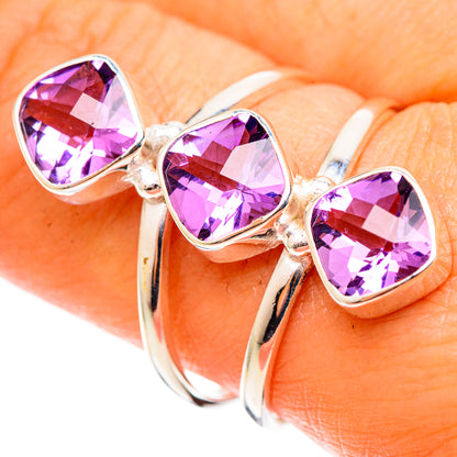 Amethyst Rings handcrafted by Ana Silver Co - RING109008