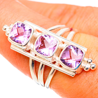 Amethyst Rings handcrafted by Ana Silver Co - RING109036